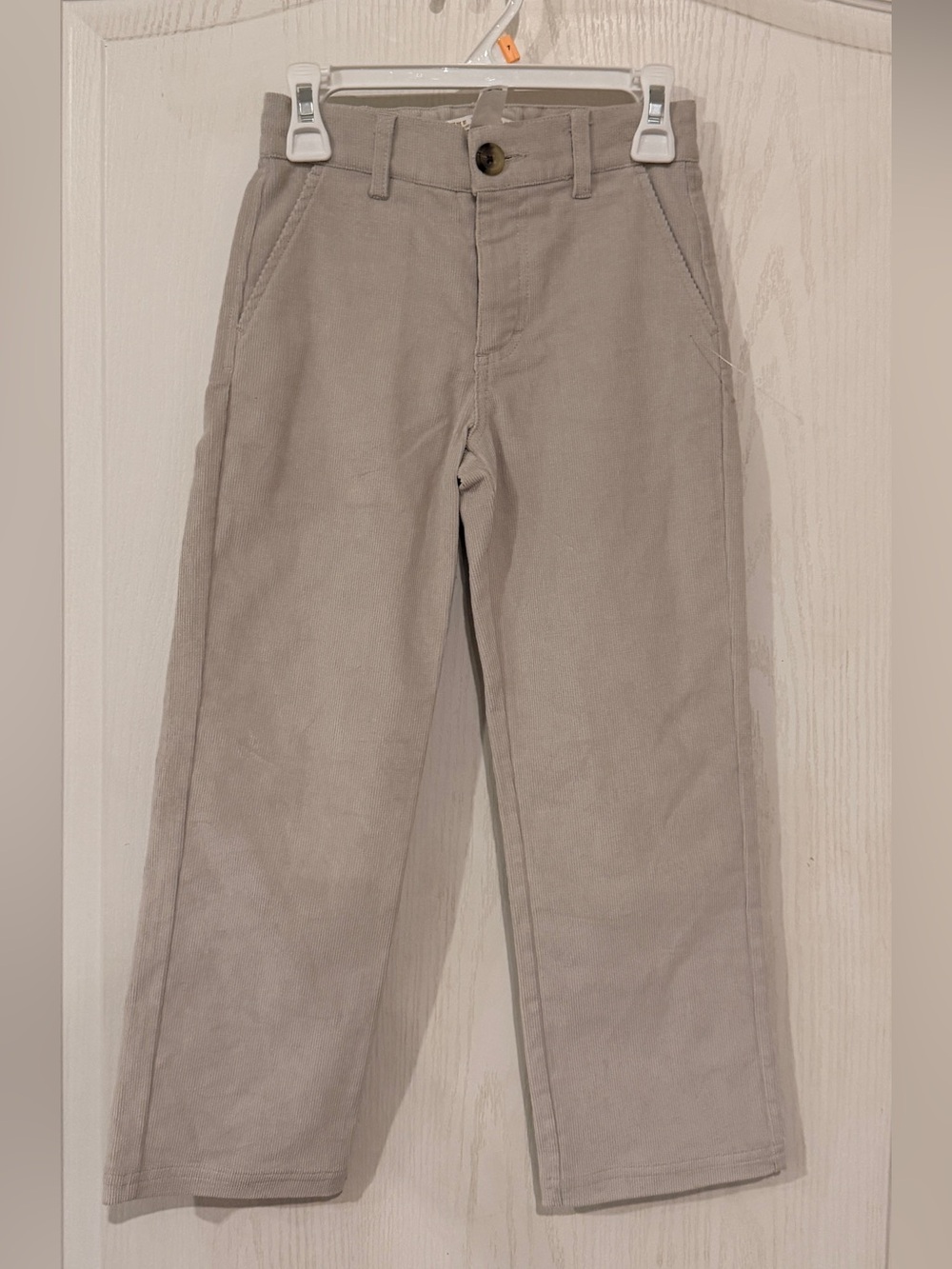 The Beaufort Bonnet Company Kids Corduroy Pants in Beige